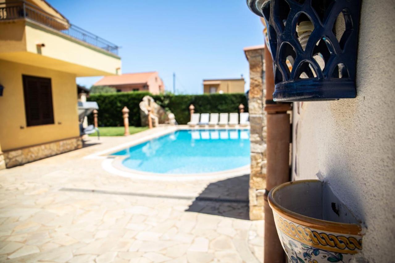 Dimora Fanale, Villa Esclusiva Con Piscina Privata - Fanale Rentals Altavilla Milicia Exterior photo