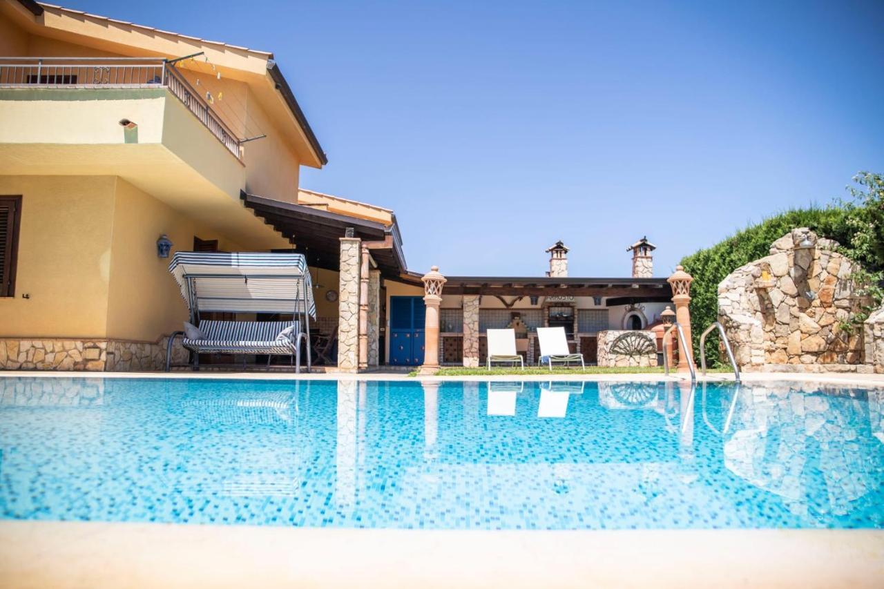 Dimora Fanale, Villa Esclusiva Con Piscina Privata - Fanale Rentals Altavilla Milicia Exterior photo